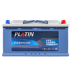 Автомобільний акумулятор PLATIN Premium 110Ah 1000A R+ (правий +) MF L5