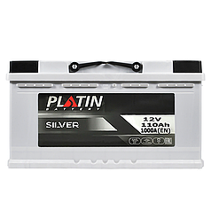 Автомобільний акумулятор PLATIN Silver 110Ah 1000A R+ (правий +) MF L5