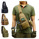 Тактична сумка на 5 л (25х17х10 см) Мультикам A14, фото 8