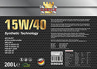 Моторное масло CASTLE MOTOR OILS 15W40 200л API SL/CF-4