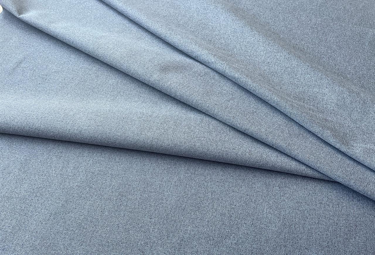 Блекаут двосторонній фактурний 100% сірий 300см Туреччина 88472v9, фото 1