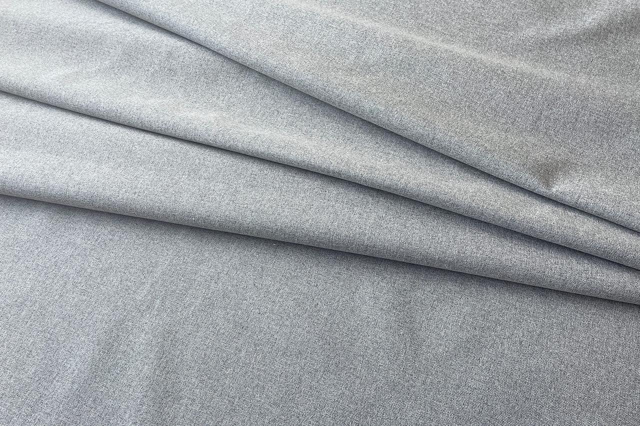 Блекаут двосторонній фактурний 100% світло-сірий 300см Туреччина 88468v5, фото 1