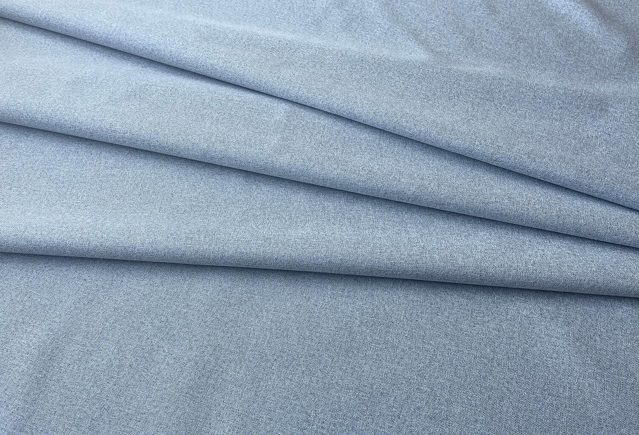 Блекаут двосторонній фактурний 100% світло-сірий 300см Туреччина 88466v3, фото 1