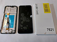 Дисплей Samsung Galaxy A22 5G SM-A226 з тачскріном та рамкою Black Original Service Pack