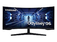 Монитор ЖК 34" Samsung LC34G55TWWIXCI VA 3440x1440 165Гц Display Port/HDMI