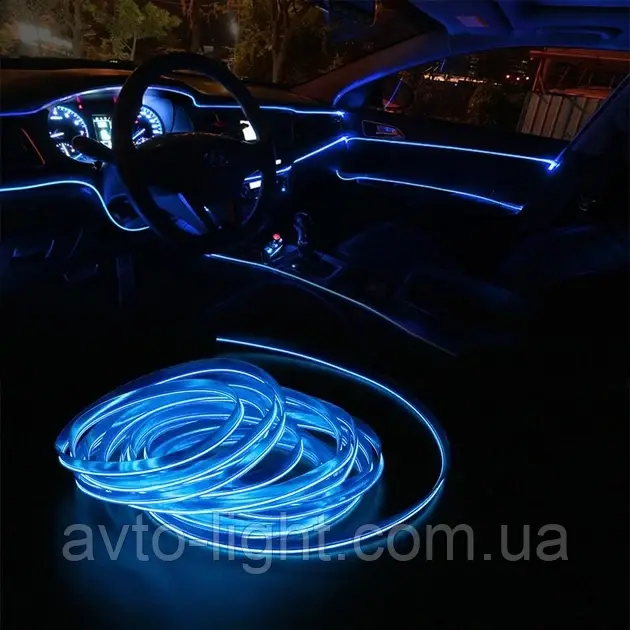 Холодний неон (Blue канат 1 м)