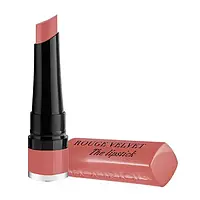 Помада для губ Bourjois Paris Rouge Velvet Lipstick 02 - Flamingo rose