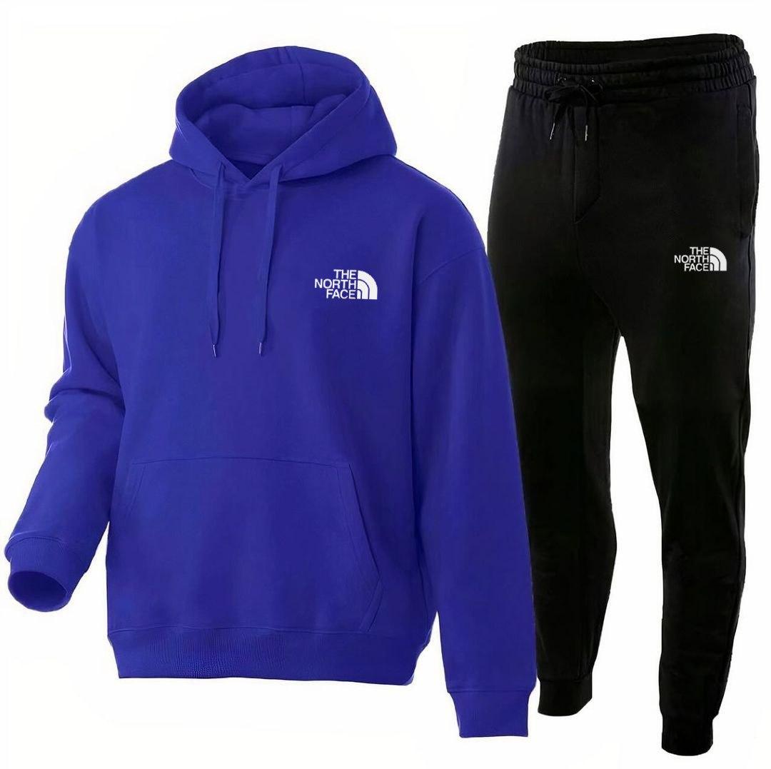 Спортивний костюм The North Face чоловічий теплий на флісі синій комплект зимовий норт фейс, фото 1