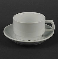 Набор чайный 2 предмета чашка 250мл и блюдце Helios HR1300 фарфор