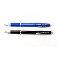 Ручка автоматическая шариковая Economix Bolide 0,5 мм синяя, корпус черный/синий (40) E10113