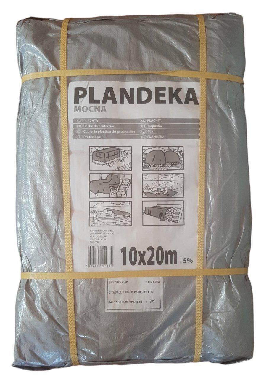 Тент Пландека Тарпаулін захисний (110g\m2) 10x20 Польща (Wimar)