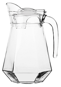 Глечик із кришкою Лутон 1000 мл Helios BX-55(J-145)