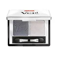 Тени для век Pupa Vamp! Compact Duo Eyeshadow 009 - Silver grey (серебряно серый)