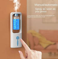 Увлажнитель воздуха аромодиффузор аккумуляторный ECG Air Freshener ароматизатор в туалет, 3 режима, Голубой