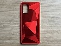 Чехол (бампер, накладка) для Samsung Galaxy S20 Plus противоударный, красный, 3D рисунок, глянец, пластик