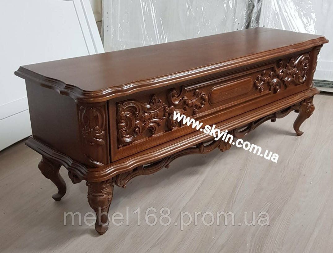 Тумба ТВ Барокко из массива дерева, цена 22500 ₴: купить на Prom.ua ...