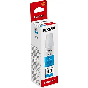 Чорнило Canon GI-40 Cyan (Синій) (3400C001) 70мл, фото 2
