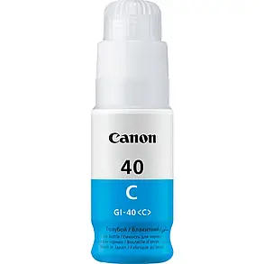 Чорнило Canon GI-40 Cyan (Синій) (3400C001) 70мл, фото 3