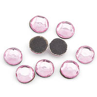 Cтразы клеевые Акрил, ss16 (3,8-4,0mm), горячая фиксация, цена за 50г, цвет Розовый,