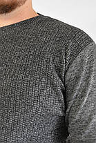 Светр чоловічий демісезонний Джемпер в'язаний Wandeng (Угорщина) L — 3XL, фото 3