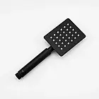 Месник для ванни з неіржавкої сталі SUS304 Frap F32802-6 квадратний чорний матовий, фото 4