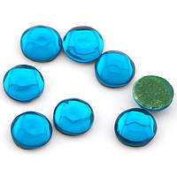 Cтразы клеевые Акрил, ss16 (3,8-4,0mm), горячая фиксация, цена за 50г, цвет Голубой,