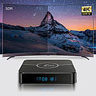 Смарт ТБ приставка Smart TV Box X98 Plus, 4-32GB / Приставка для телевізора / Андроїд ТБ, фото 2