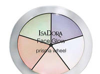 Палетка хайлайтеров IsaDora Face Glow Highlighting Wheel 50 - Rainbow Highlights