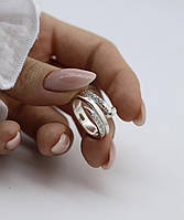 Серебряное женское кольцо «гвоздь»