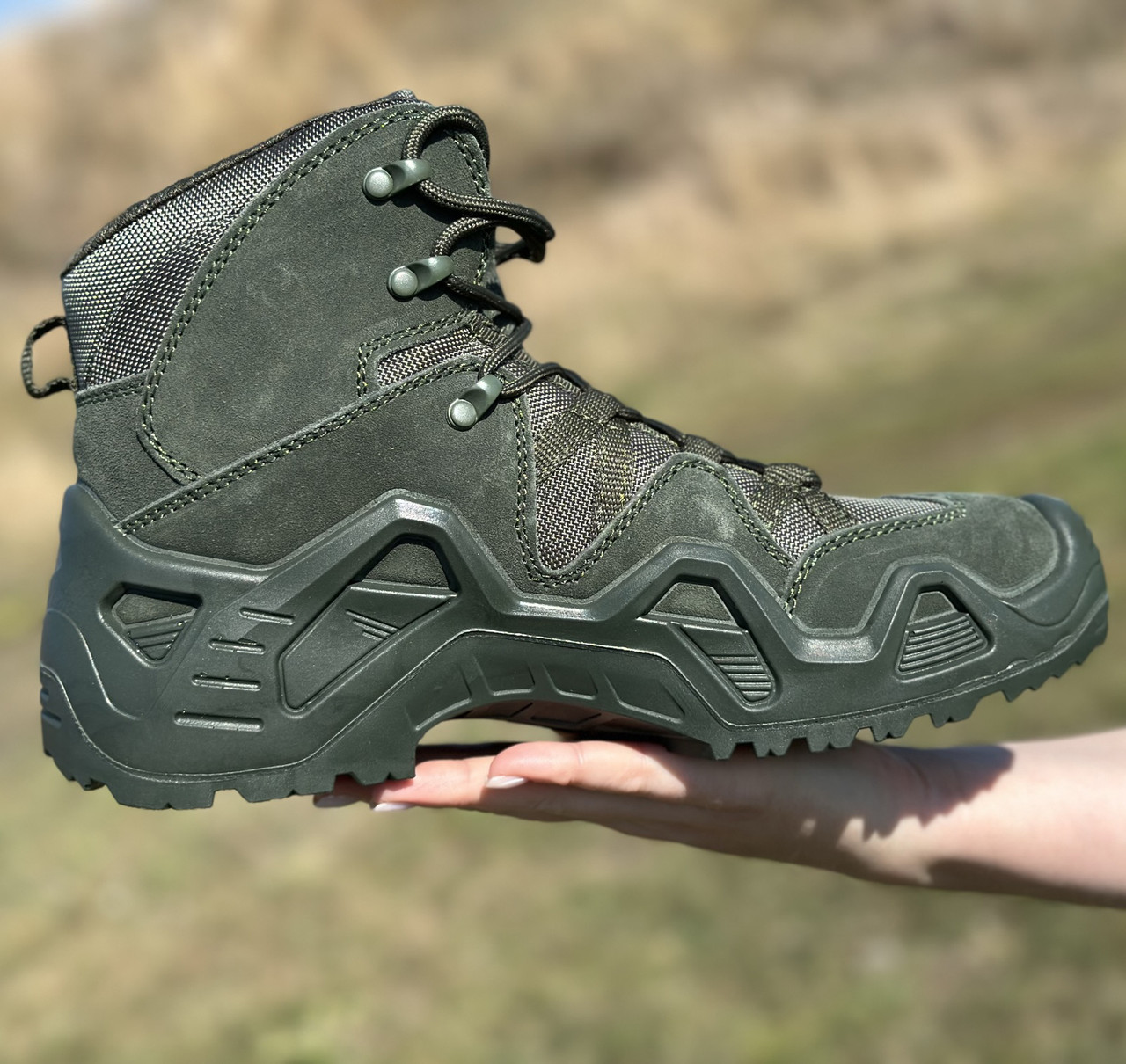 Купить Тактические ботинки LOWA Olive Waterproof Gore-Tex® AK берцы ...