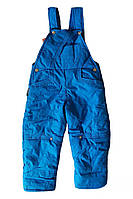 Комбинезон теплый зима, демисезон голубого цвета, брюки для мальчика на синтепоне Одягайко 98 размер СМ-33