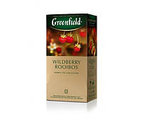 Чай травяной в пакетиках 25 шт Wildberry Rooibos Greenfield