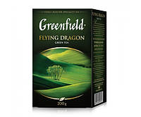 Чай китайський зелений байховий листовий Flying Dragon Greenfield 200 г