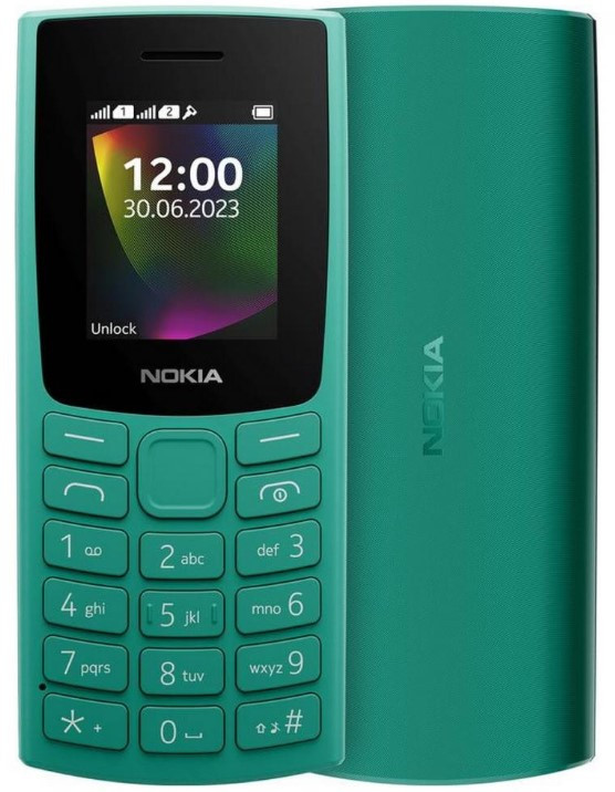 Телефон Nokia 106 TA-1564 DS Green UA UCRF