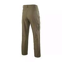 Утепленные износостойкие удобные тактические штаны на флисе военные, SP2, PA01 Soft Shell Olive Green M