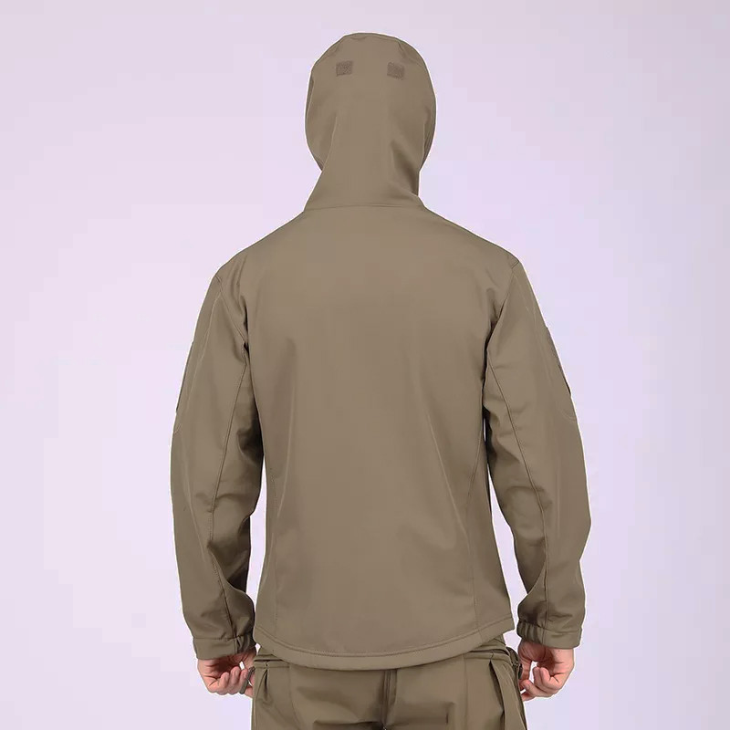 Тактическая куртка Eagle Soft Shell JA-01-0 з флісом Green Olive XL, Gp2, Гарної якості, Тактична куртка зимова, Тактична куртка - фото 4 - id-p1988057084