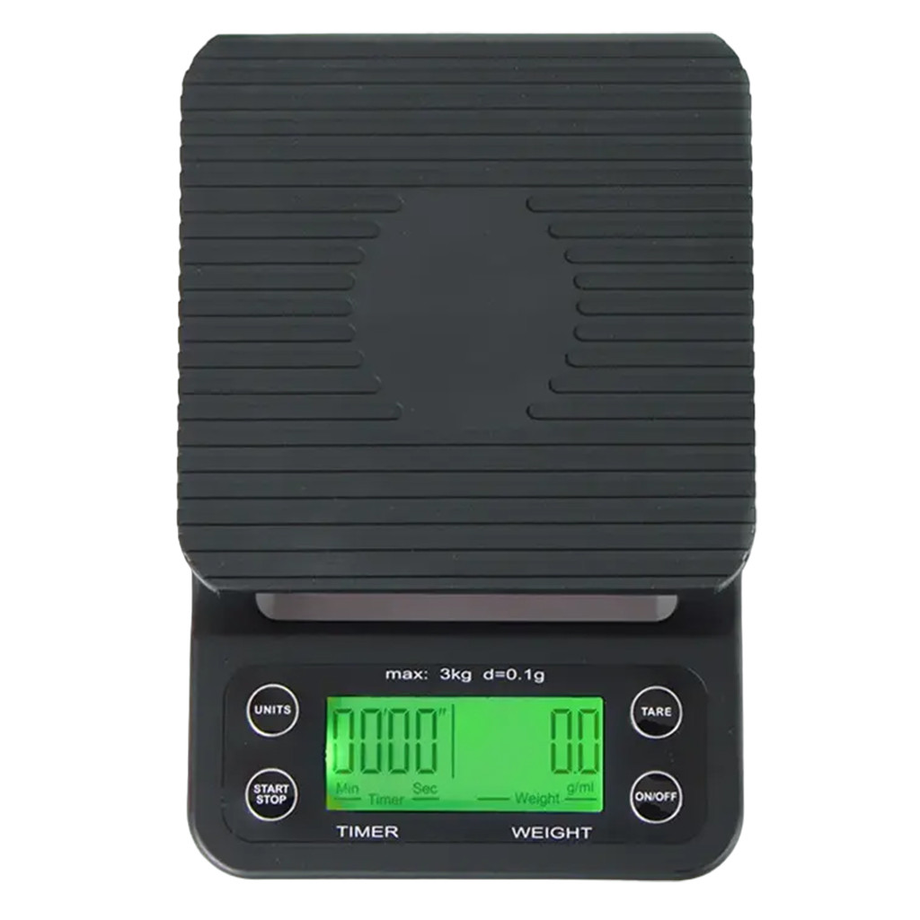 Ваги VD Coffee Scale 2 чорні, фото 1