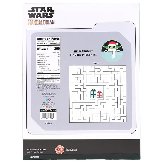 Адвент календар 2023 Star Wars Mandalorian Christmas Advent Calendar