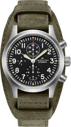 HAMILTON KHAKI FIELD AUTO CHRONO H71706830 Dealer Time 1988107087