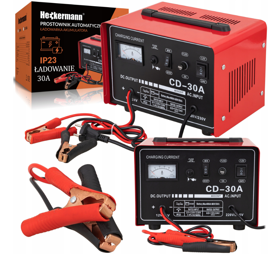 Зарядний пристрій 12В 24В 30А, фото 1