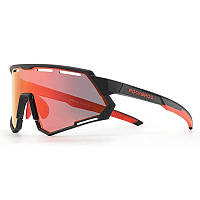 Велоочки Rockbros фотохромні поляризовані комплект із двох лінз (RB2Li-Red)