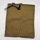 Тактична Сумка скидання, Підсумок під скидання магазинів Койот molle Drop Pouch B212, фото 3