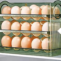 Компактный органайзер для яиц, контейнер для яиц 30шт.