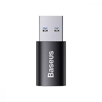Адаптер OTG USB 3.1 to Type-C Baseus Ingenuity Mini Black (ZJJQ000101)