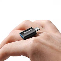 Adapter Baseus Ingenuity Series Mini OTG Type-C to USB 3.1, фото 3