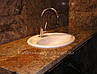 Стільниця для ванної кімнати з раковиною зі штучного каменю за індивідуальними розмірами 106, фото 3