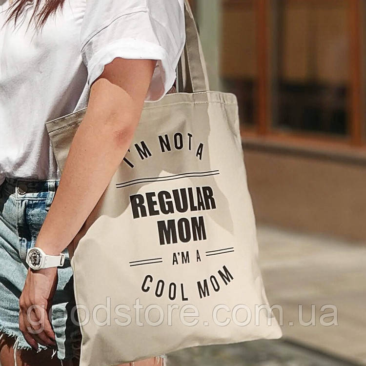 Екосумка Regular mom (бежева)