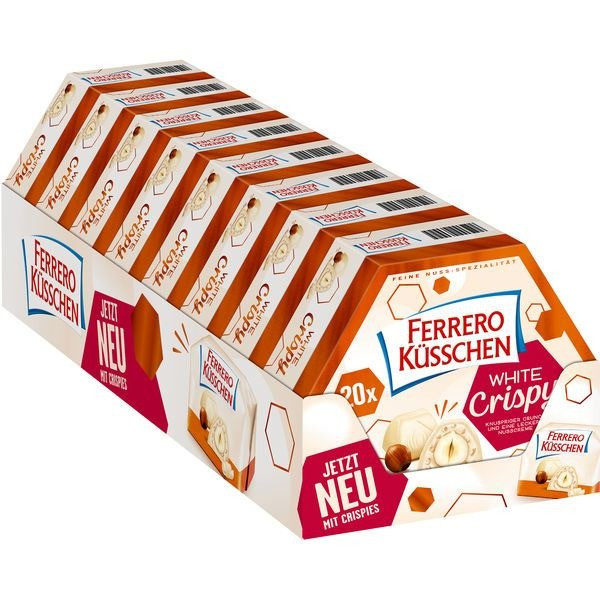 Конфеты Ferrero Kusschen White Crispy 172 g (ID#1988170037), цена: 229 ...