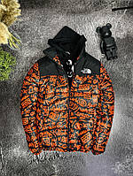Помаранчева чоловіча зимова куртка / Оранжевая мужская зимняя куртка