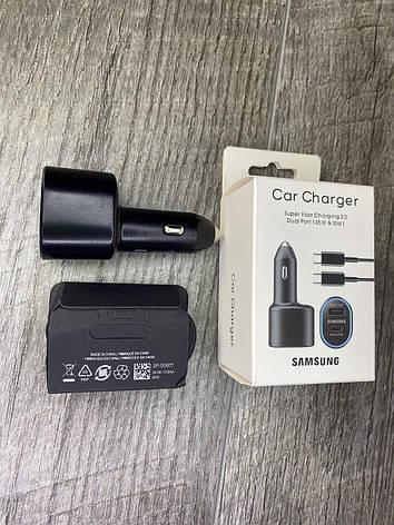 Автомобільний зарядний пристрій для Samsung Car Charger 45W, фото 1
